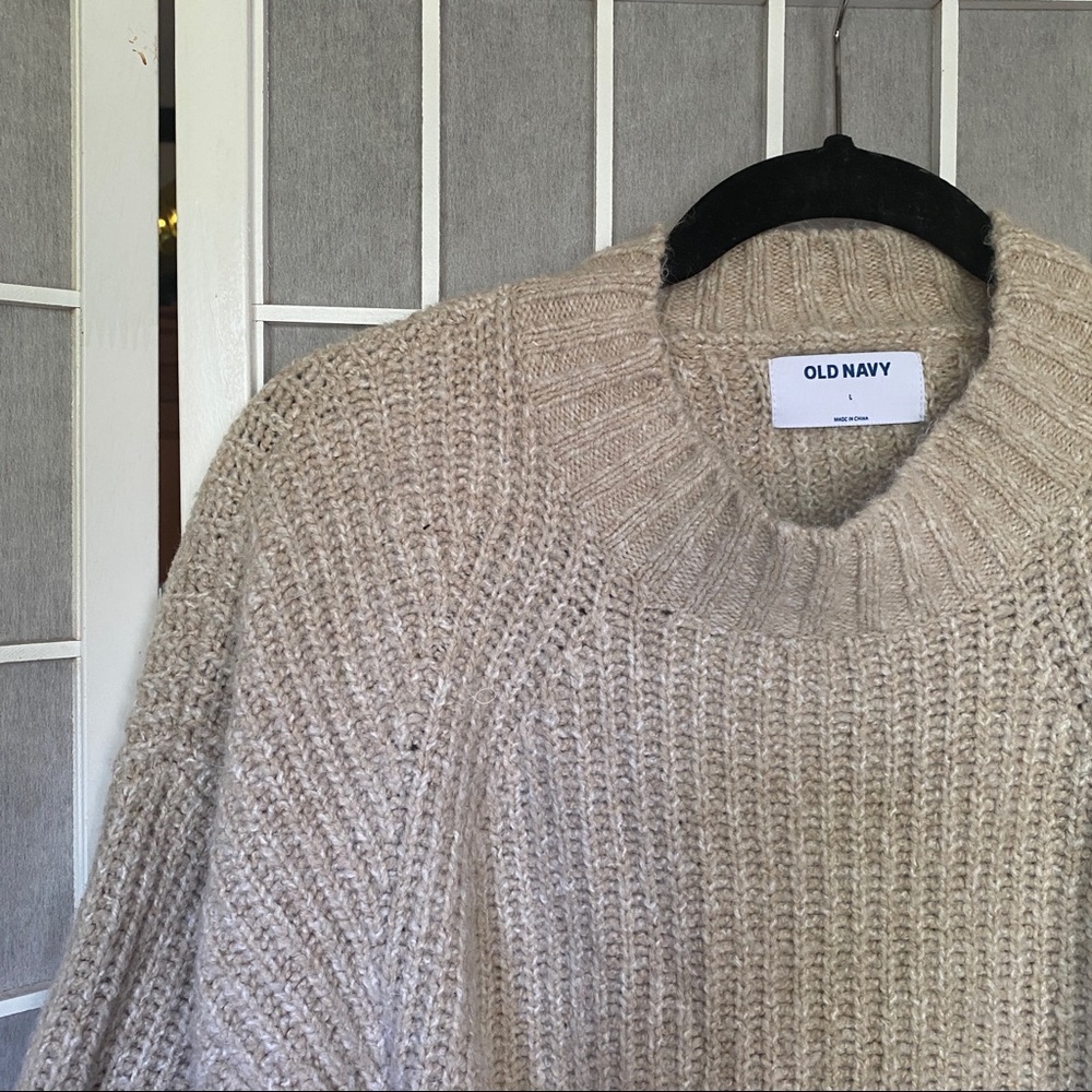 Thick knit sweater